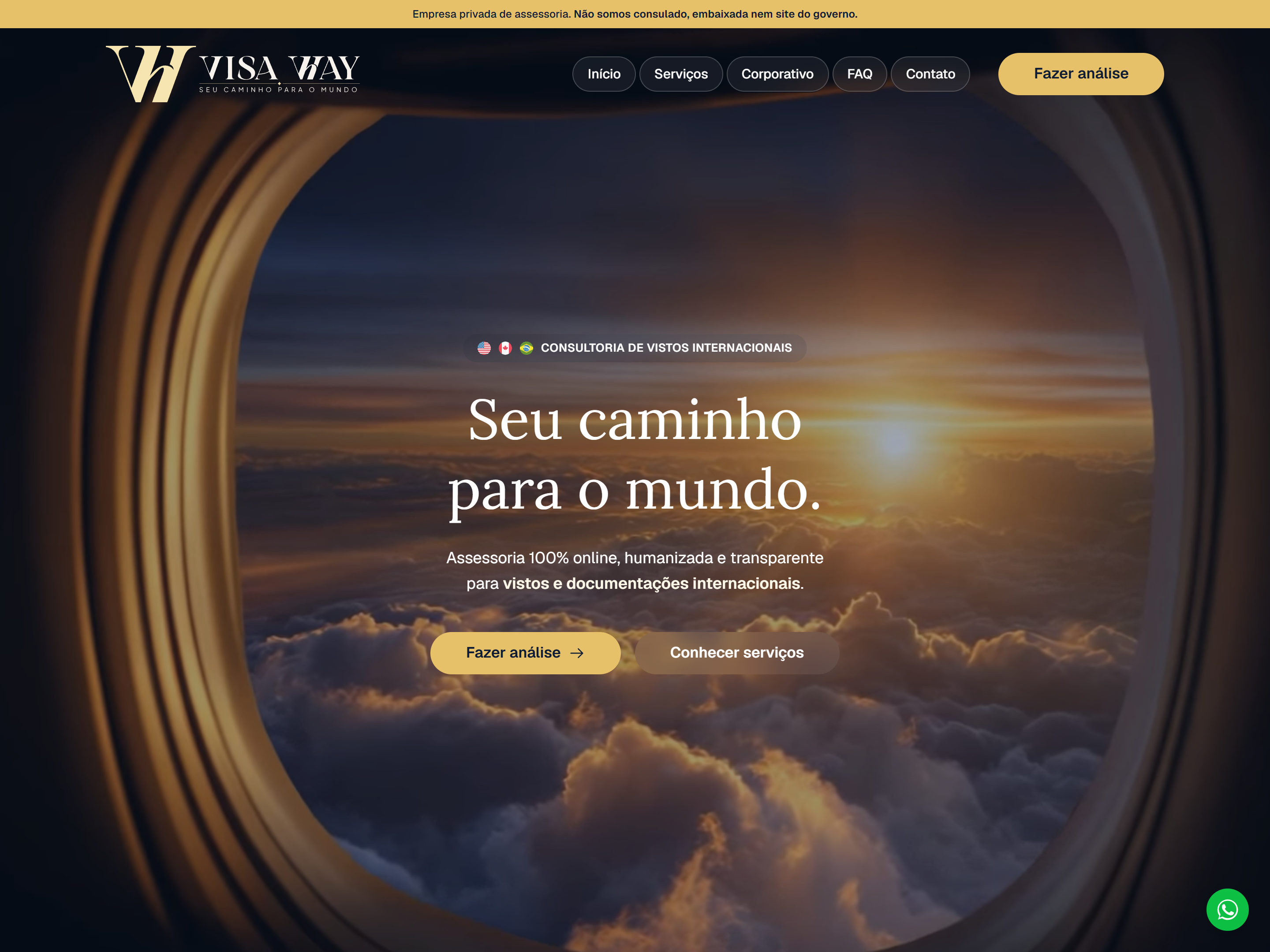 Visa Way, tela 1